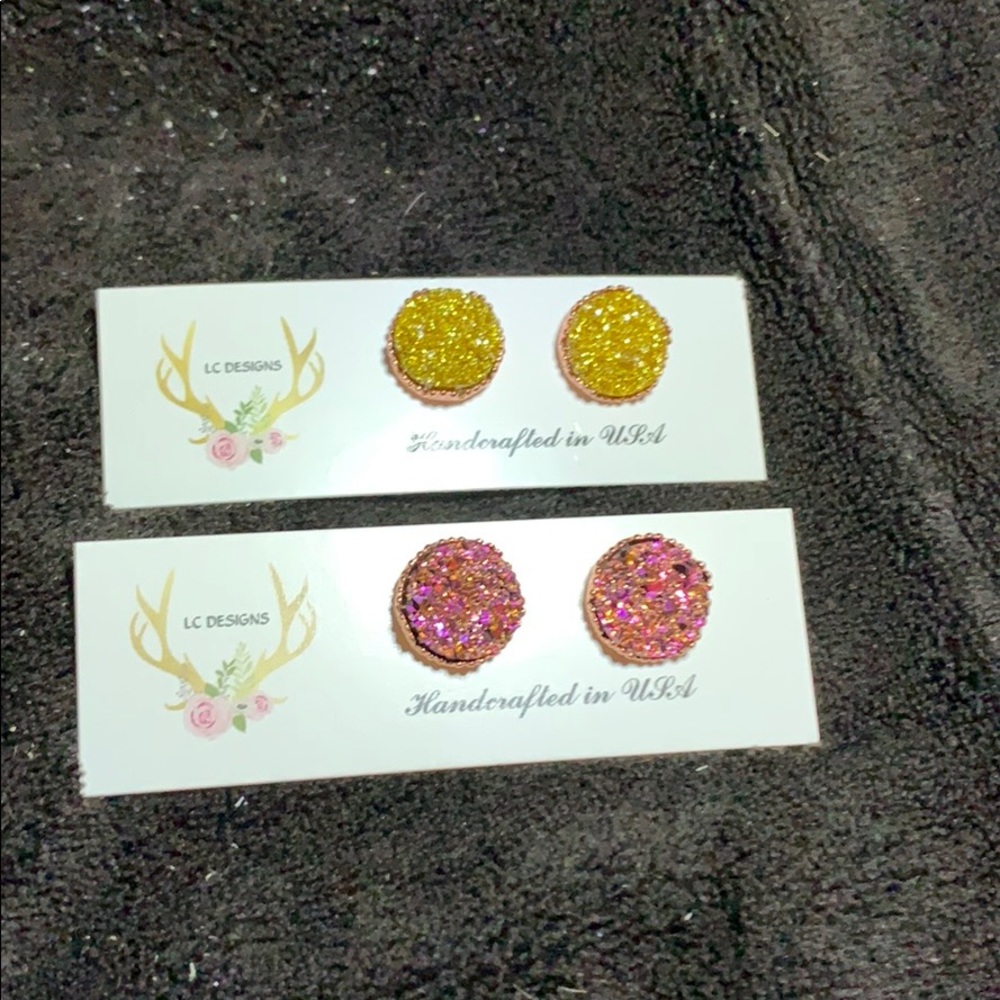Druzy Studs